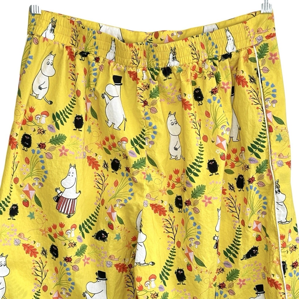 Karen Mabon X Moomin Pajama Set Small Graphic Shirt Pants Whimsical Limited Ed - Picture 14 of 16